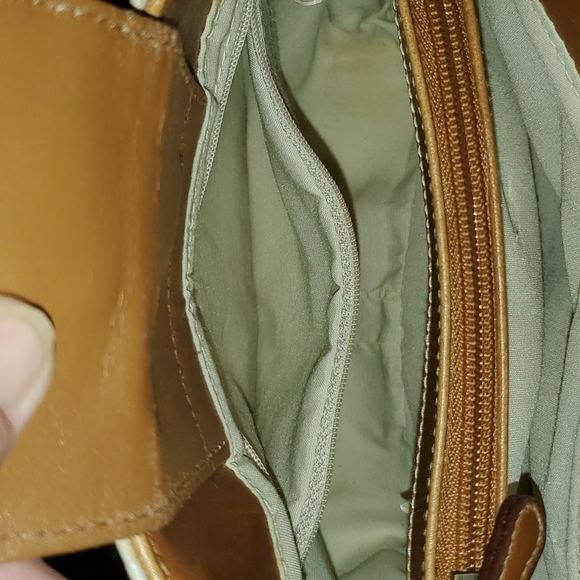 ROSETTI Beige Fabric w/Faux Leather Trim Shoulder-Tote Bag - Picture 7 of 13